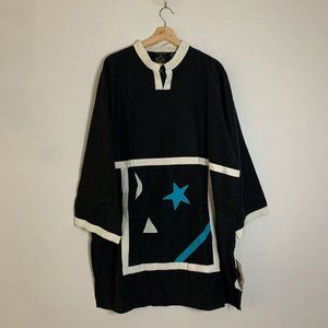 Anthony Mark Shopping Hankins Collection Star Print Tunic Size 2X Top Caftan NWT